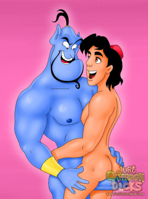 Aladdin and Genie