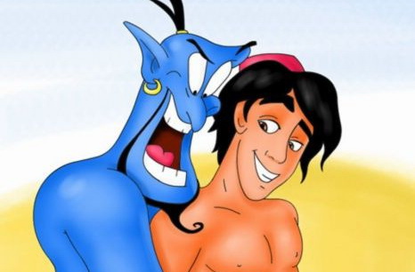 Aladdin and Genie